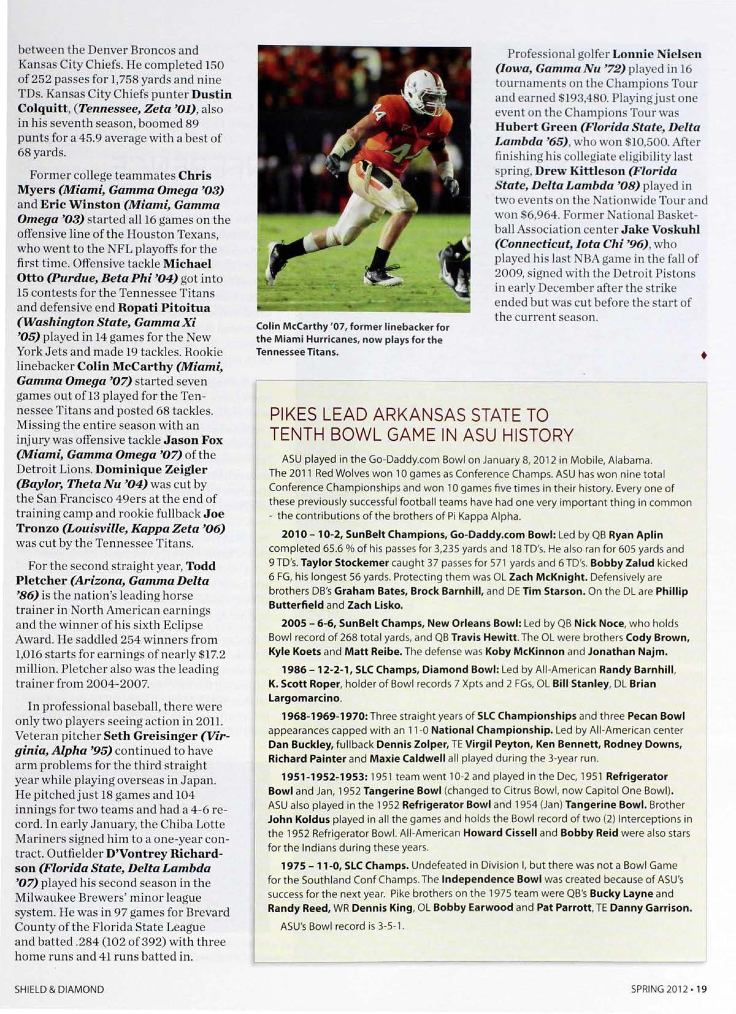 Pikes Lead Arkansas State To Tenth Bowl Game In ASU History